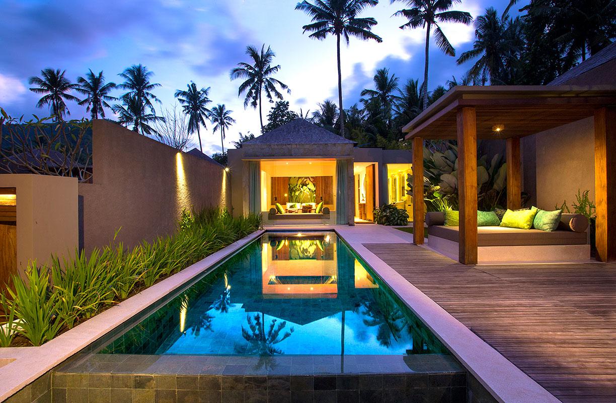 Candi Beach Villas Candidasa Eksteriør bilde